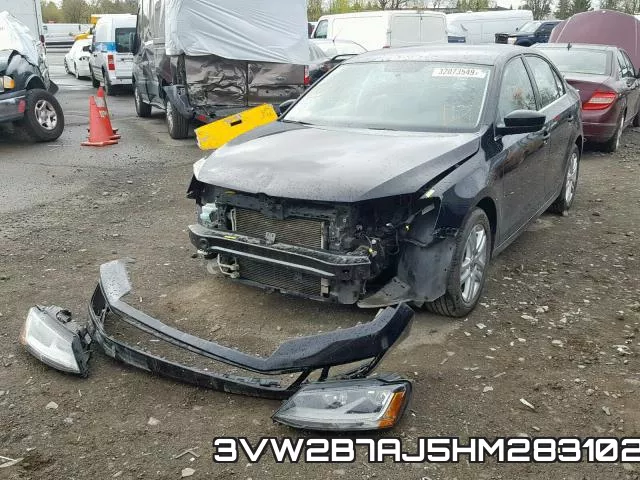 3VW2B7AJ5HM283102 фото 3