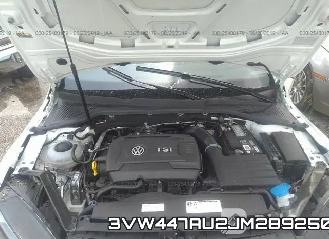 3VW447AU2JM289250 фото 2