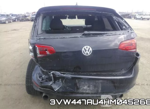 3VW447AU4HM045268 фото 7