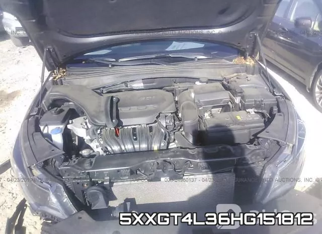 5XXGT4L36HG151812 фото 2