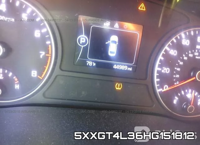 5XXGT4L36HG151812 фото 8