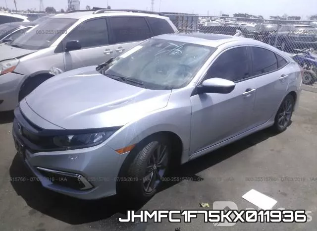 JHMFC1F75KX011936 фото 3