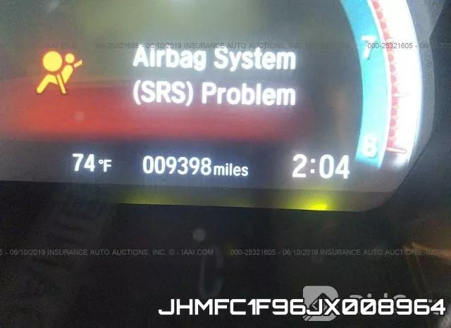 JHMFC1F96JX008964 фото 8