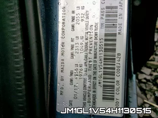 JM1GL1V54H1130515 фото 2