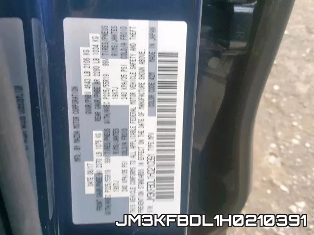 JM3KFBDL1H0210391 фото 2