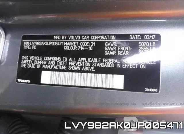 LVY982AK0JP005471 фото 10