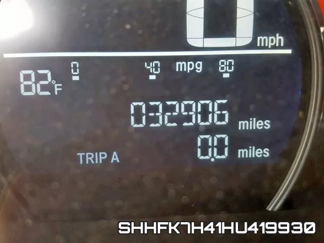 SHHFK7H41HU419930 фото 9
