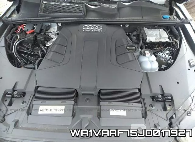 WA1VAAF75JD017927 фото 2