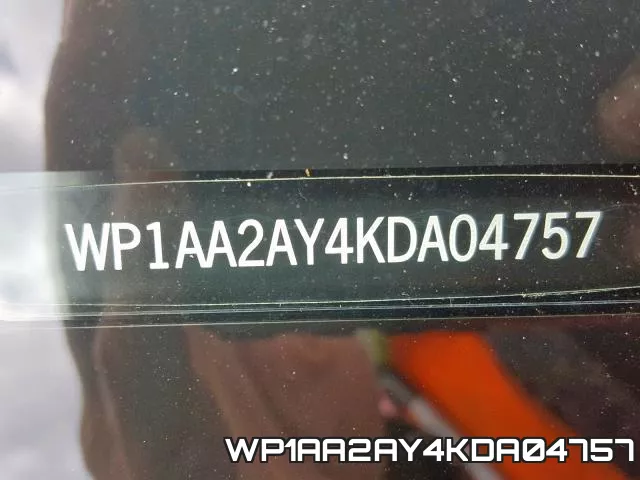 WP1AA2AY4KDA04757 фото 2