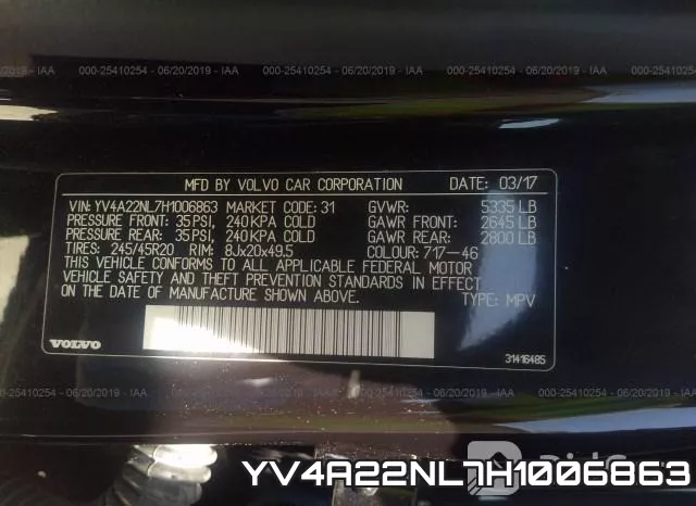 YV4A22NL7H1006863 фото 10