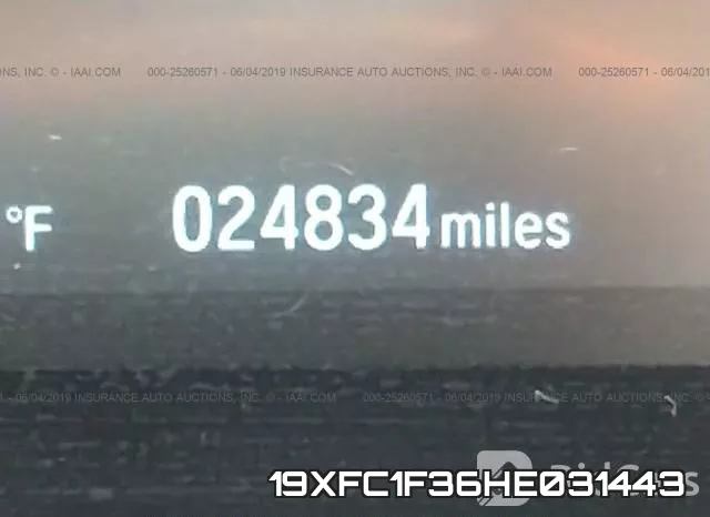 19XFC1F36HE031443 фото 8