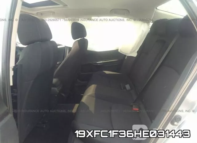 19XFC1F36HE031443 фото 9