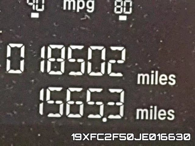 19XFC2F50JE016630 фото 9