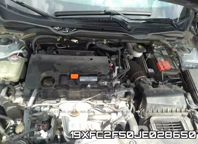 19XFC2F50JE028650 фото 2