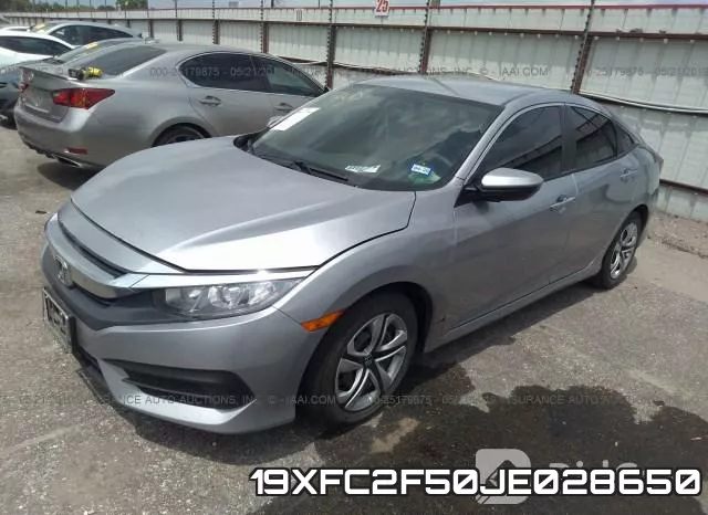 19XFC2F50JE028650 фото 3