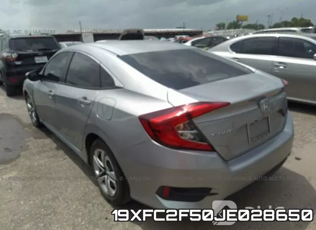19XFC2F50JE028650 фото 4