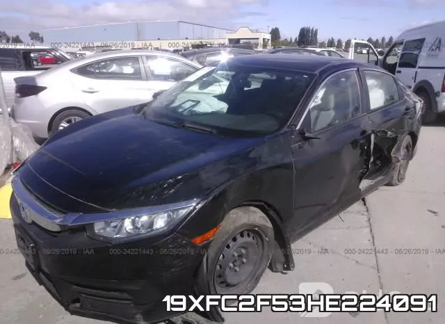 19XFC2F53HE224091 фото 3