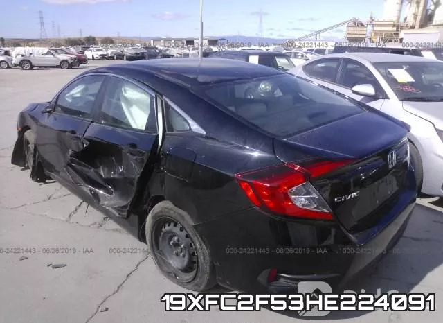 19XFC2F53HE224091 фото 4