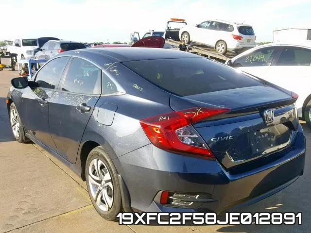 19XFC2F58JE012891 фото 4