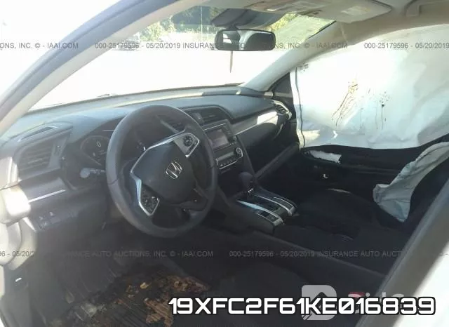 19XFC2F61KE016839 фото 6
