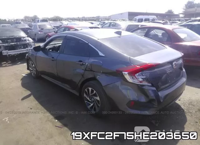 19XFC2F75HE203650 фото 4