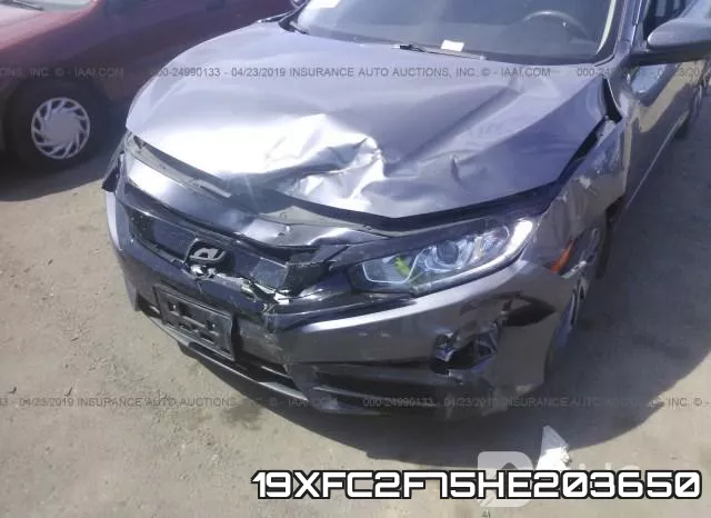 19XFC2F75HE203650 фото 7