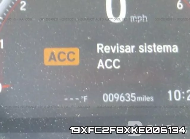 19XFC2F8XKE006134 фото 8