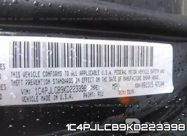 1C4PJLCB9KD223398 фото 10