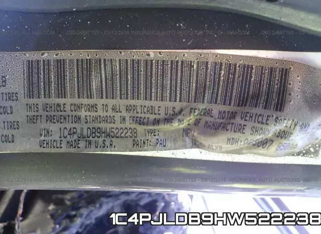 1C4PJLDB9HW522238 фото 10
