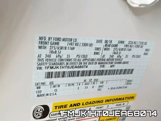 1FMJK1HT0JEA68074 фото 2
