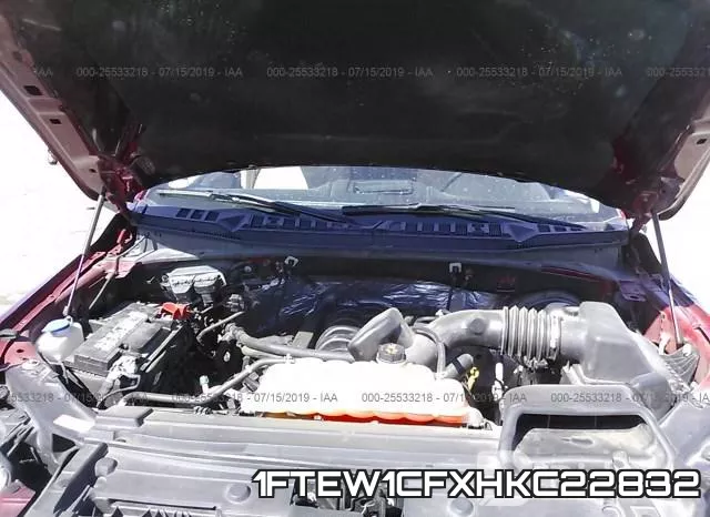 1FTEW1CFXHKC22832 фото 2