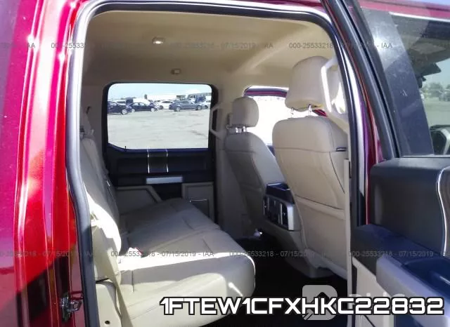 1FTEW1CFXHKC22832 фото 9