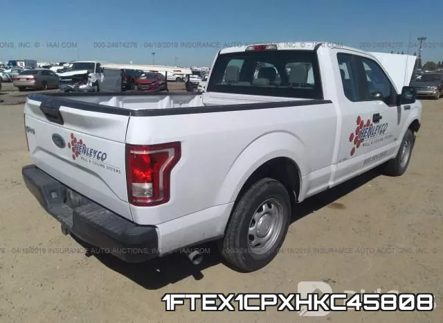 1FTEX1CPXHKC45808 фото 5