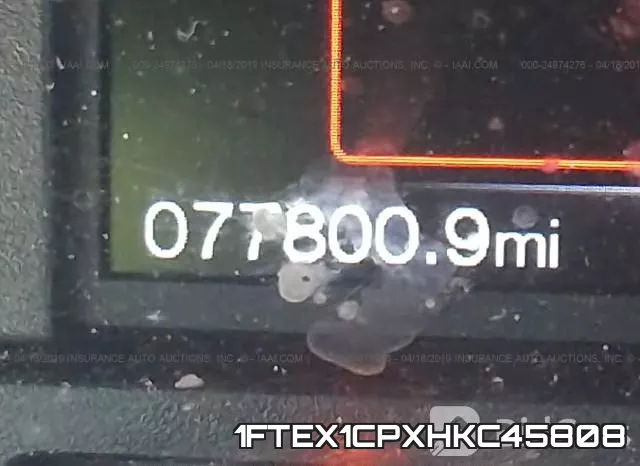 1FTEX1CPXHKC45808 фото 8