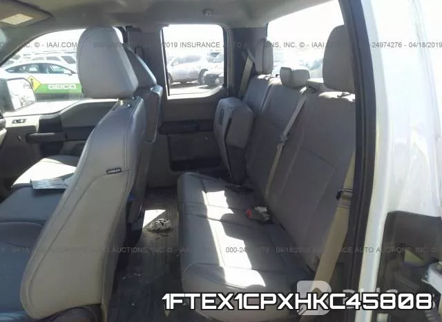 1FTEX1CPXHKC45808 фото 9