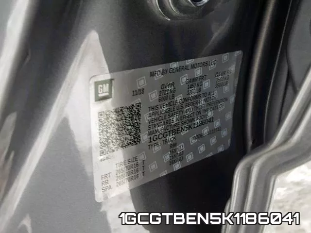 1GCGTBEN5K1186041 фото 2