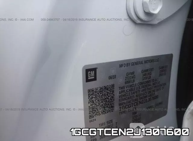 1GCGTCEN2J1307600 фото 10