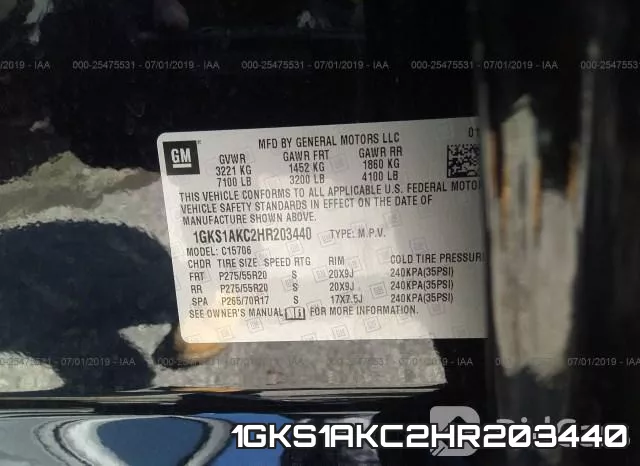 1GKS1AKC2HR203440 фото 10