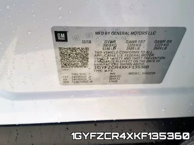 1GYFZCR4XKF135360 фото 2
