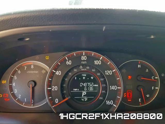 1HGCR2F1XHA208800 фото 9