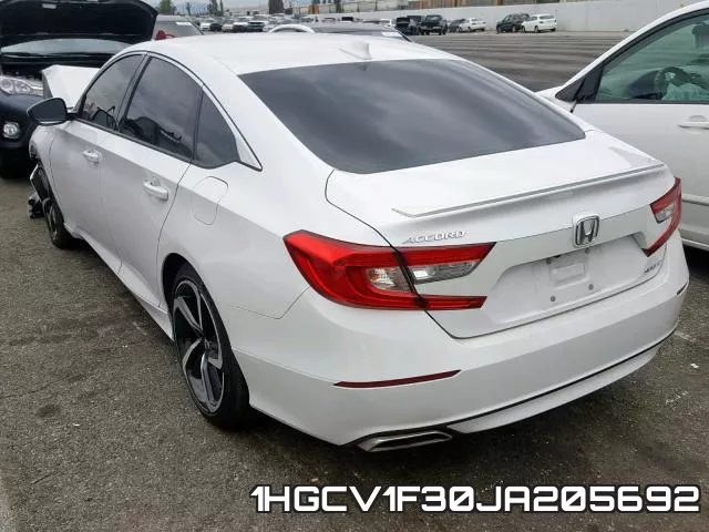 1HGCV1F30JA205692 фото 4