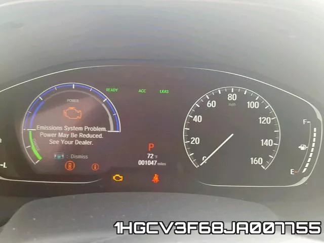 1HGCV3F68JA007755 фото 9