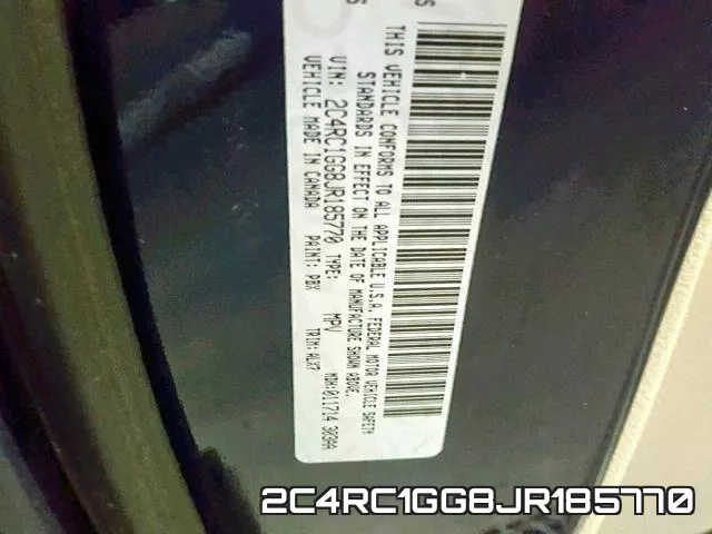 2C4RC1GG8JR185770 фото 2