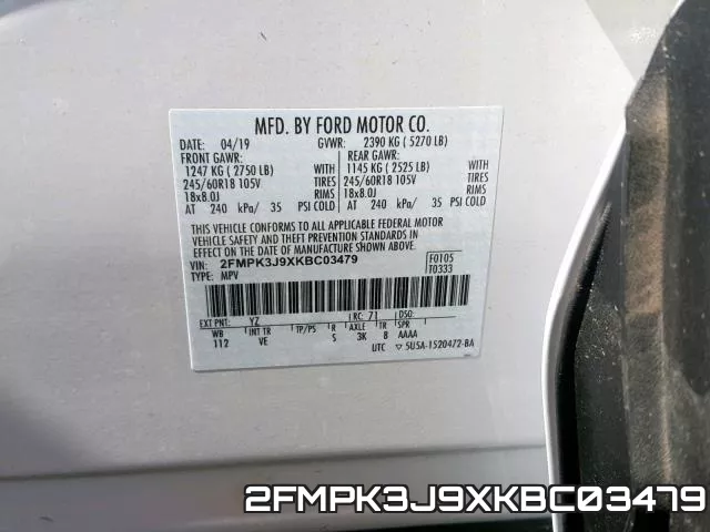 2FMPK3J9XKBC03479 фото 2