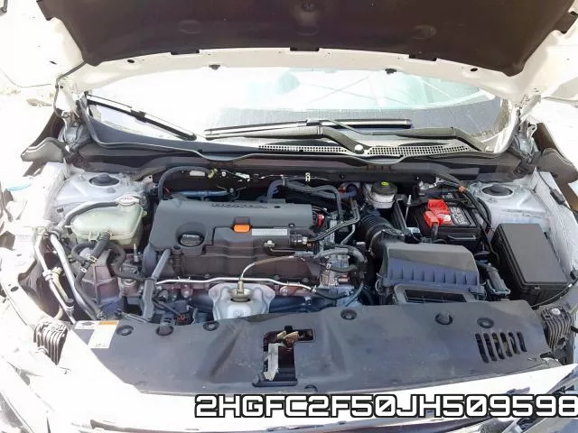 2HGFC2F50JH509598 фото 8