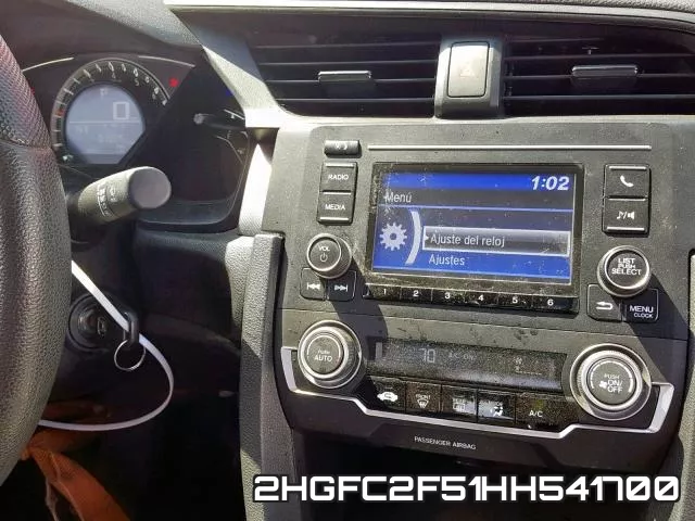 2HGFC2F51HH541700 фото 10