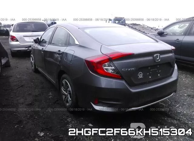 2HGFC2F66KH515304 фото 4