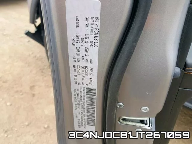 3C4NJDCB1JT267059 фото 2