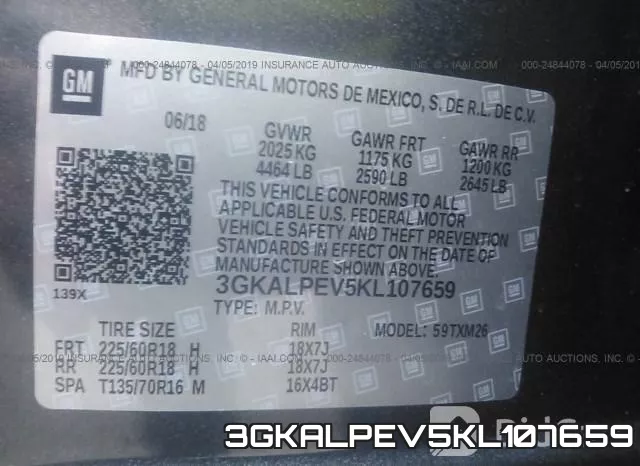 3GKALPEV5KL107659 фото 10