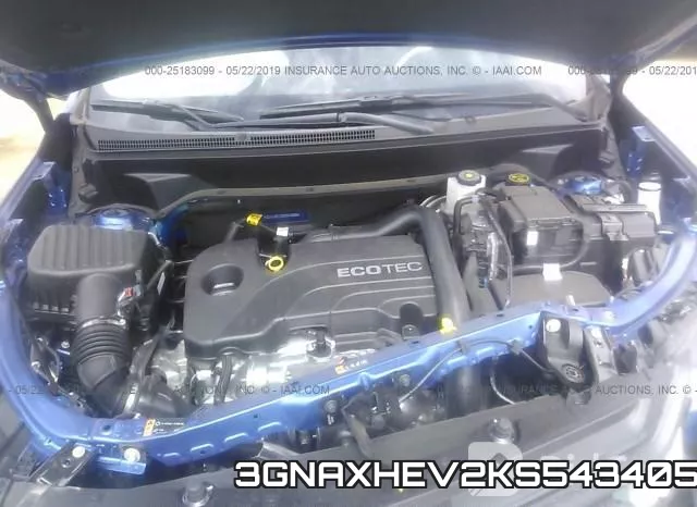 3GNAXHEV2KS543405 фото 2